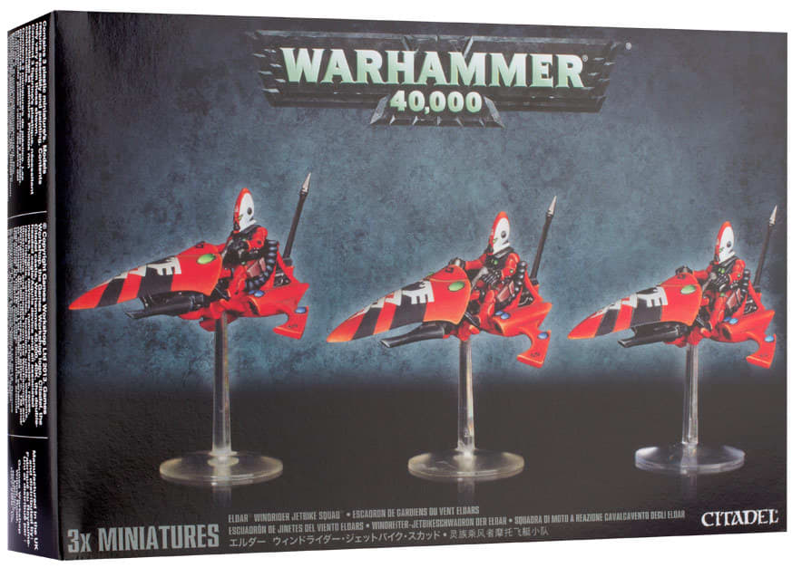 Eldar Windrider Jetbike Squad