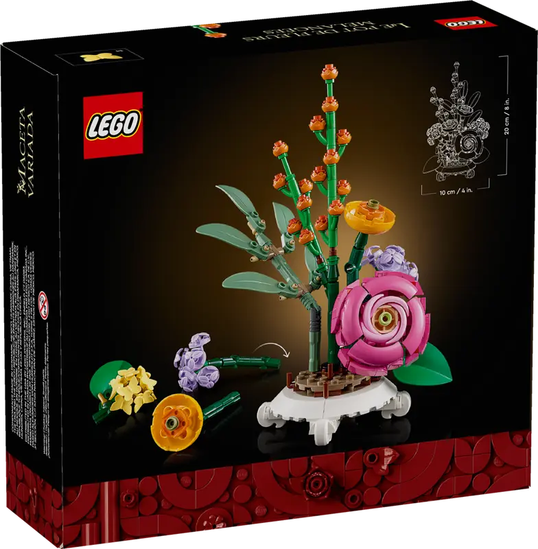 LEGO Gemengde bloempot 40762 Botanical