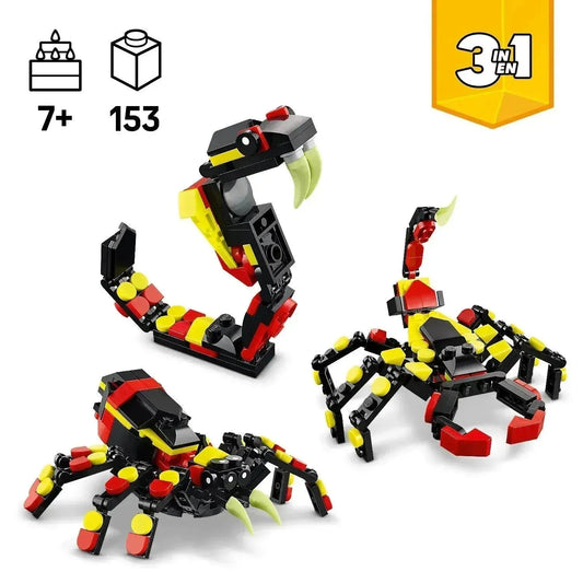 LEGO Wilde dieren: Spannende Spin 31159 Creator 3-in-1