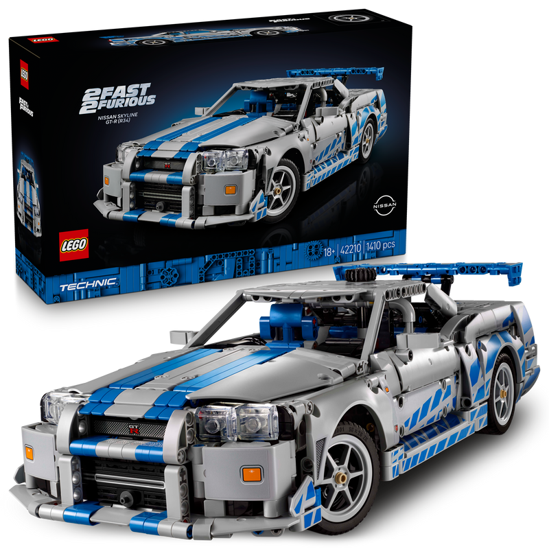 LEGO 2 Fast 2 Furious Nissan Skyline GT-R 42210 Technic