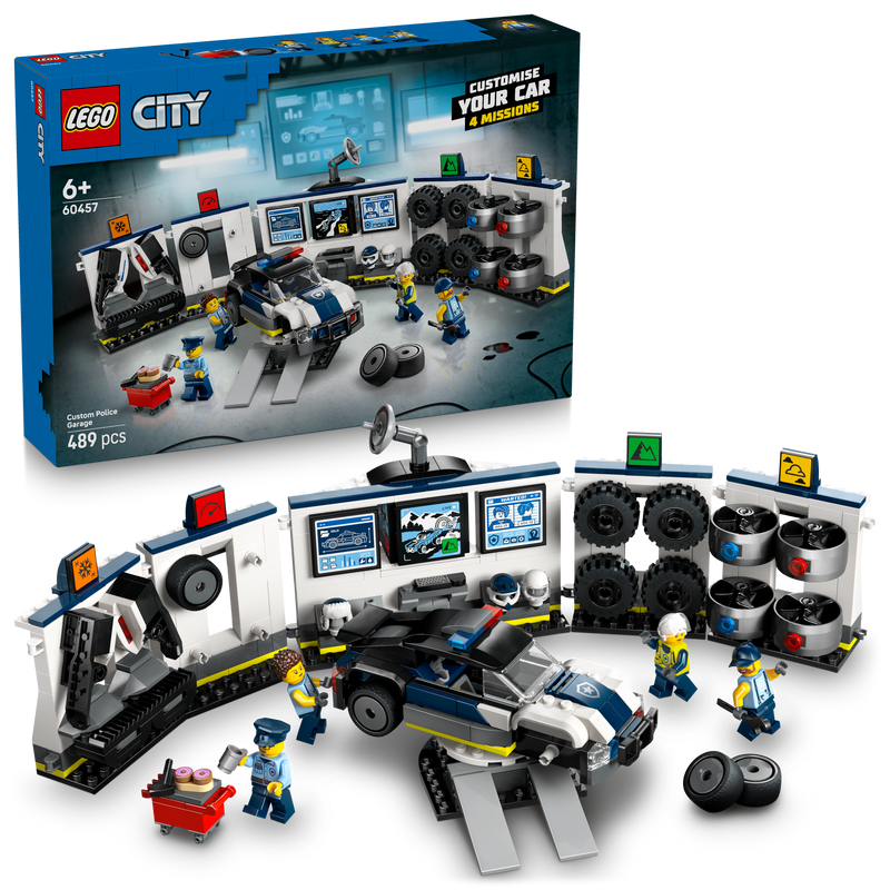 LEGO Garage voor politie auto's 60457 City