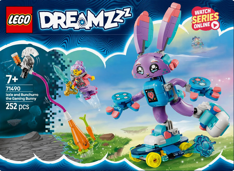 LEGO Izzi & Bunchurro the Gaming Rabbit 71490 Dreamzzz (Pre-Order: January 2025)