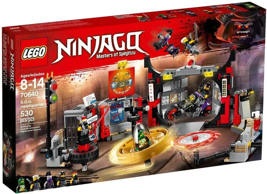 LEGO Het S.O.G. Hoofdkantoor met Lloyd en andere minifiguren 70640 Ninjago LEGO NINJAGO @ 2TTOYS | Official LEGO shopđđ„° LEGO âŹ. 79.99