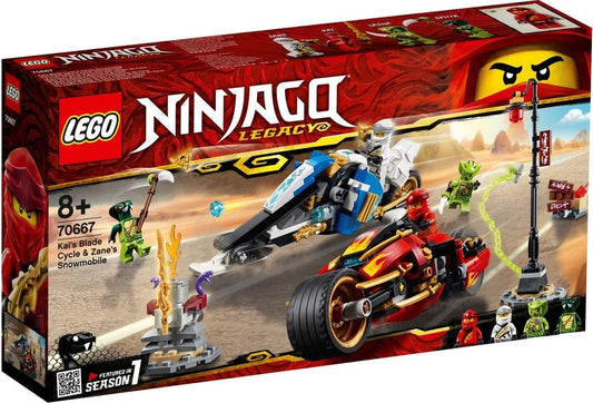 LEGO Kais Feuer-Bike zwaardmotor & Zanes sneeuwscooter 70667 Ninjago LEGO NINJAGO @ 2TTOYS | Official LEGO shopđđ„° LEGO âŹ. 32.99
