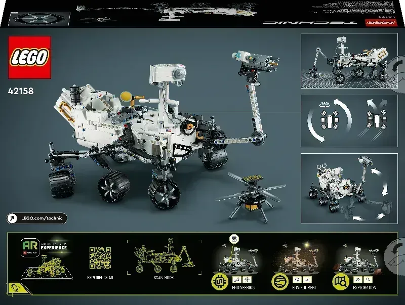 LEGO NASA Rover Perseverence Mars voertuig 42158 Technic LEGO @ 2TTOYS | Official LEGO shopšš„° LEGO ā¬. 79.98