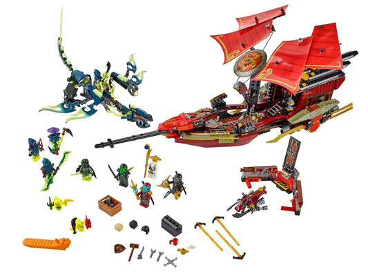 LEGO Ninjago super Destiny's Bounty 70738 Ninjago LEGO NINJAGO @ 2TTOYS | Official LEGO shopđđ„° LEGO âŹ. 149.98
