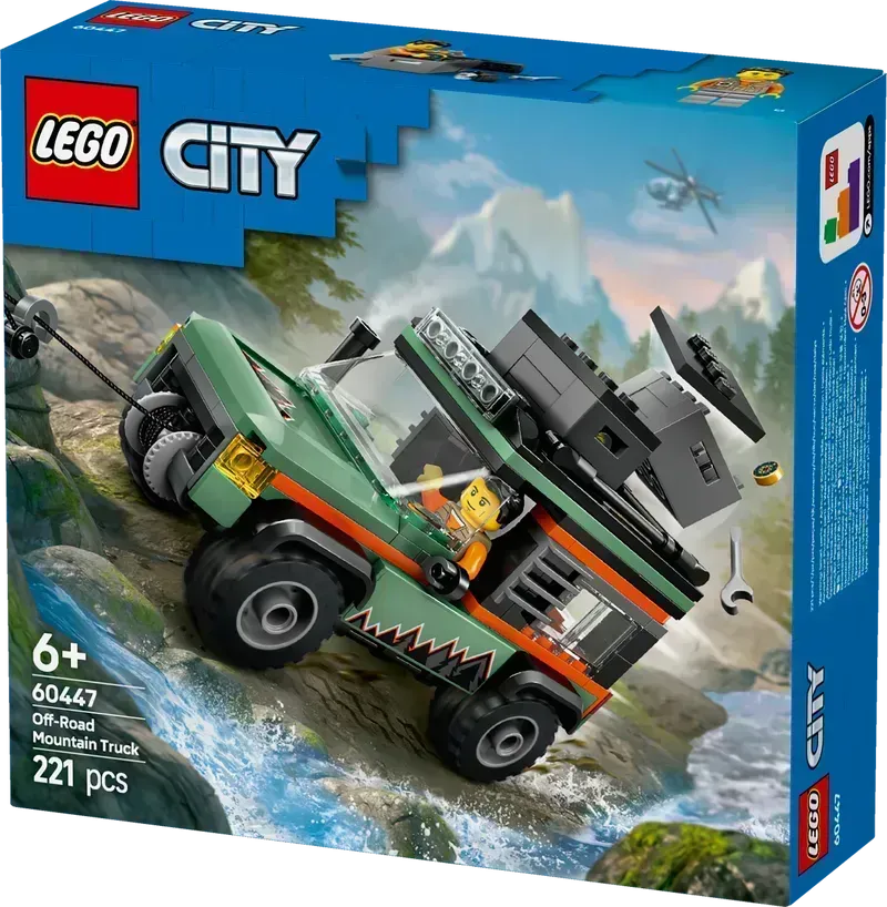 LEGO Off-Road Berg voertuig 60447 City (Pre-Order: januari 2025) LEGO CREATOR @ 2TTOYS | Official LEGO shopšš„° LEGO ā¬. 16.99