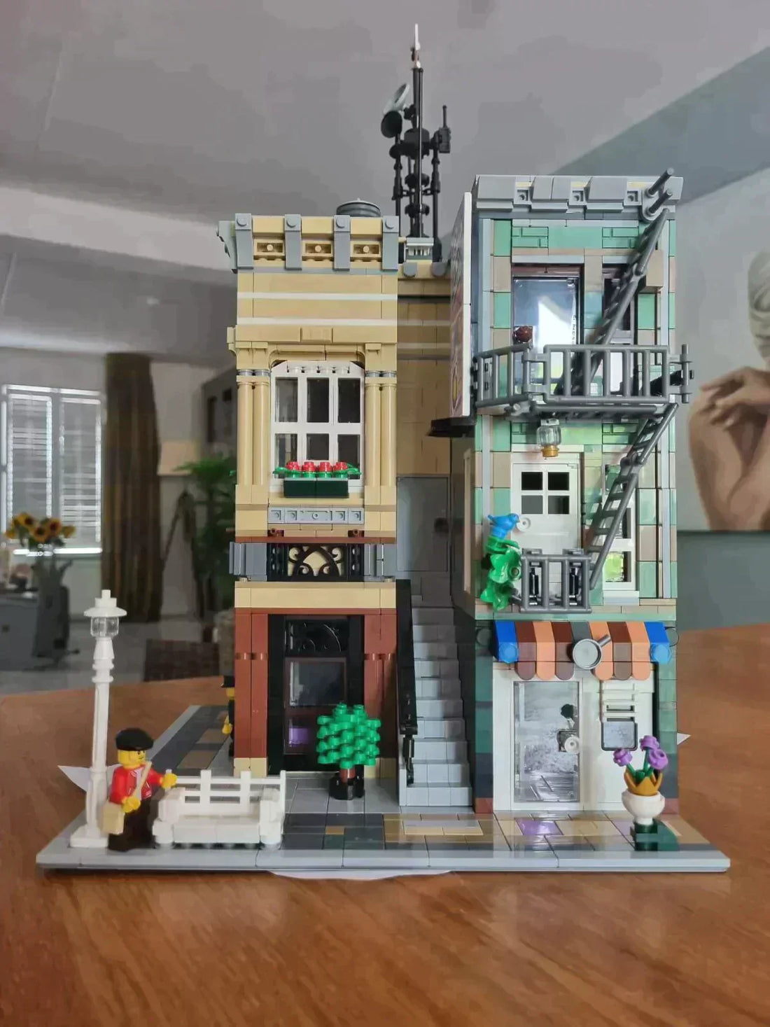 LEGO 10278 Alternatieve bouwinstructie "Radiostation" | 2TTOYS ✓ Official shop<br>