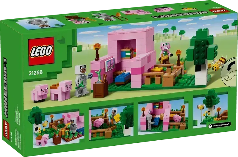 LEGO Het baby varkens huis 21268 Minecraft