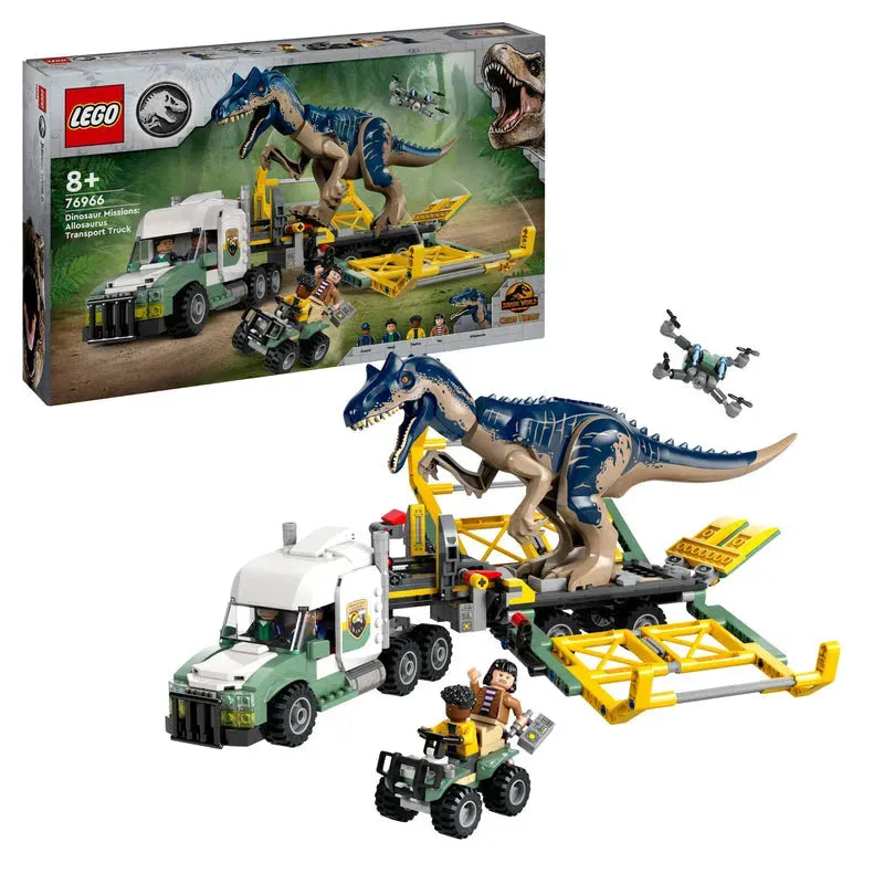 LEGO Dinosaur Missions: Allosaurus Transport Truck 76966 Jurassic World