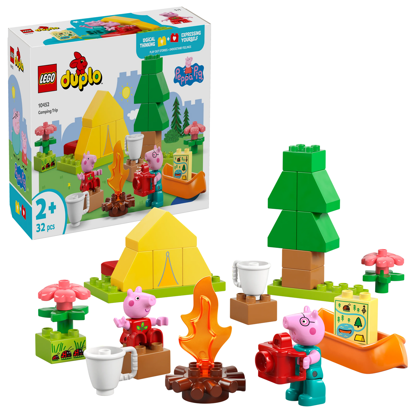 LEGO Peppa Pig Camping Trip 10452 Peppa Pig (Delivery: March 1, 2025)