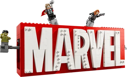 LEGO Marvel Logo and Figures 76313 Superheroes (Pre-Order: January 2025)