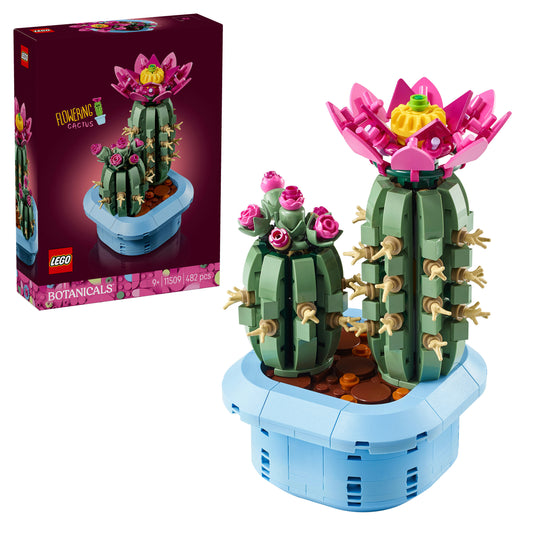 LEGO® Botanicals Bloeiende Cactus - Plantendecoratie - Bouwset voor Kinderen Vanaf 9 Jaar - 11509