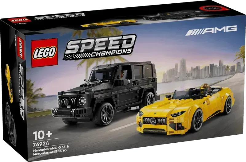 LEGO Mercedes-AMG GT Roadster 2024 & AMG G 63 76924 Speedchampions (Pre-Order: verwacht juni) LEGO SPEEDCHAMPIONS @ 2TTOYS LEGO €. 42.49