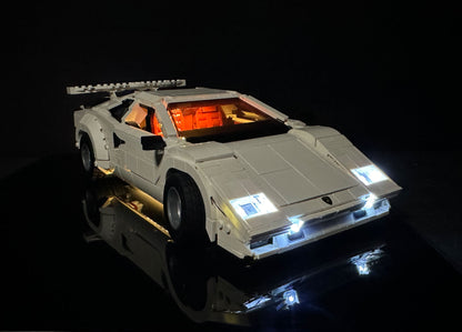 LEGO Lamborghini Countach 5000 Quattrovalvole 10337 Icons Lighting