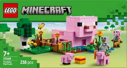 LEGO Het baby varkens huis 21268 Minecraft