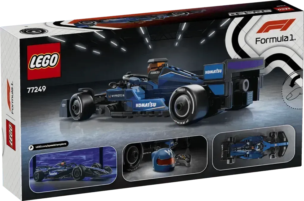 LEGO Williams F1 Formule 1 77249 Speedchampions (Levering: 1 maart 2025)