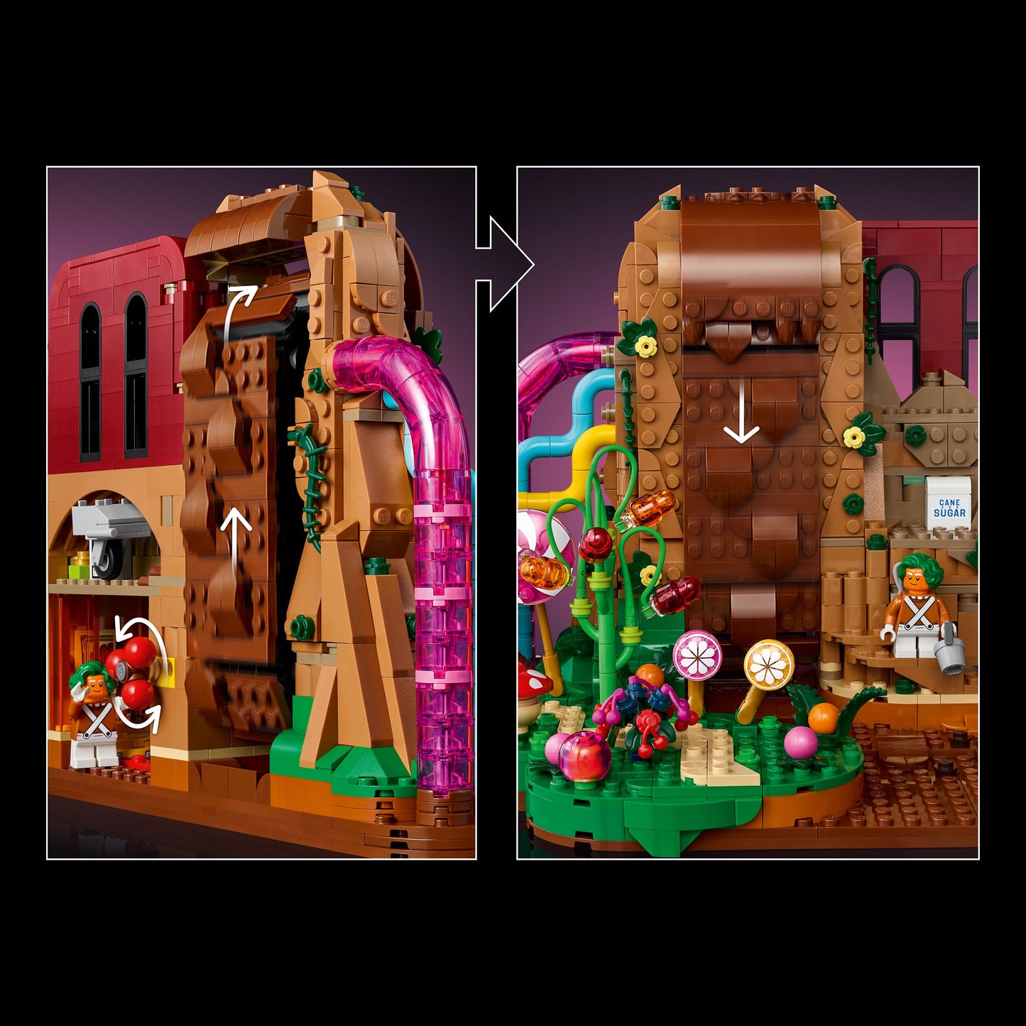 LEGO Willy Wonka en de Chocoladefabriek 21360 Ideas