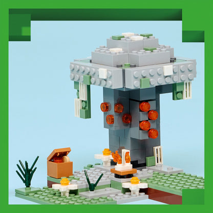LEGO Minecraft De Bleke Tuin Videogame Bouwpakket voor Kinderen en Decoratie 21586