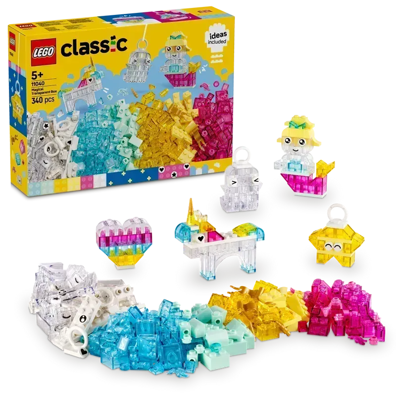 LEGO Transparent Box 11040 Classic (Pre-Order: March 2025)