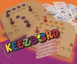 Keezbord - Keezen Aanvulset 4-6 personen - Hout
