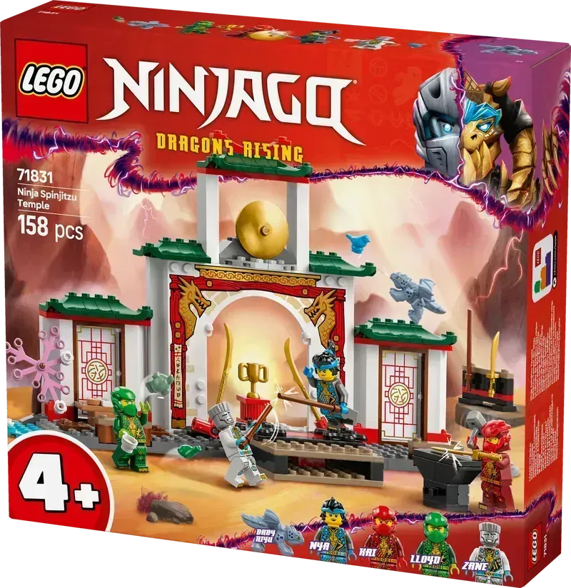 LEGO Ninja Spinjitzu Tempel 71831 Ninjago (Pre-Order: januari 2025) -  - 2TTOYS | Official LEGO shop😊🥰