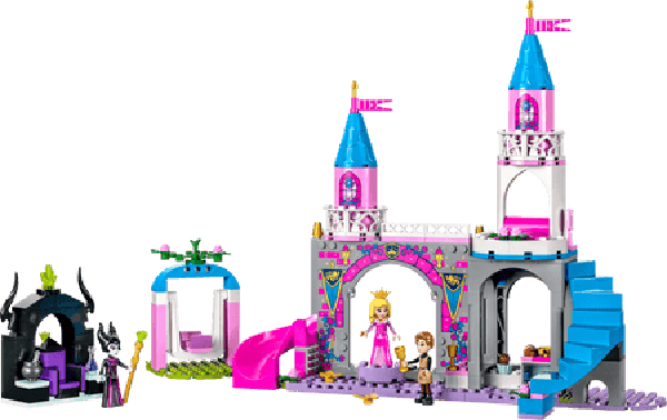 LEGO Aurora's kasteel 43211 Disney LEGO DISNEY @ 2TTOYS LEGO €. 38.48