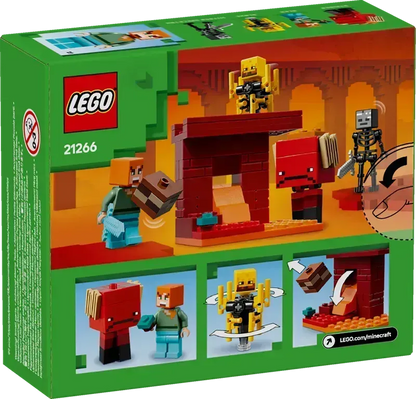 LEGO Het Nether Lava gevecht 21266 Ninjago