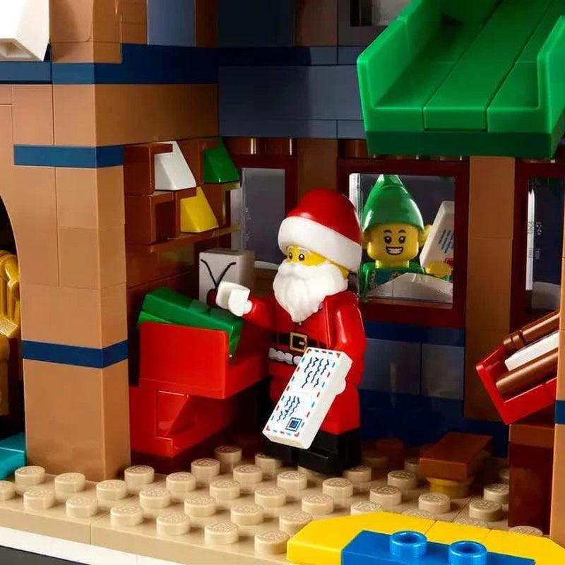 LEGO 10339 Postkantoor van de Kerstman: Een Feestelijke Bouwervaring