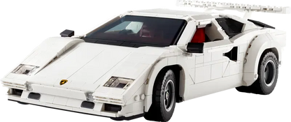 LEGO witte Lamborghini Countach 5000 Quattrovalvole 10337 Icons (Pre-Order: 1-2025)