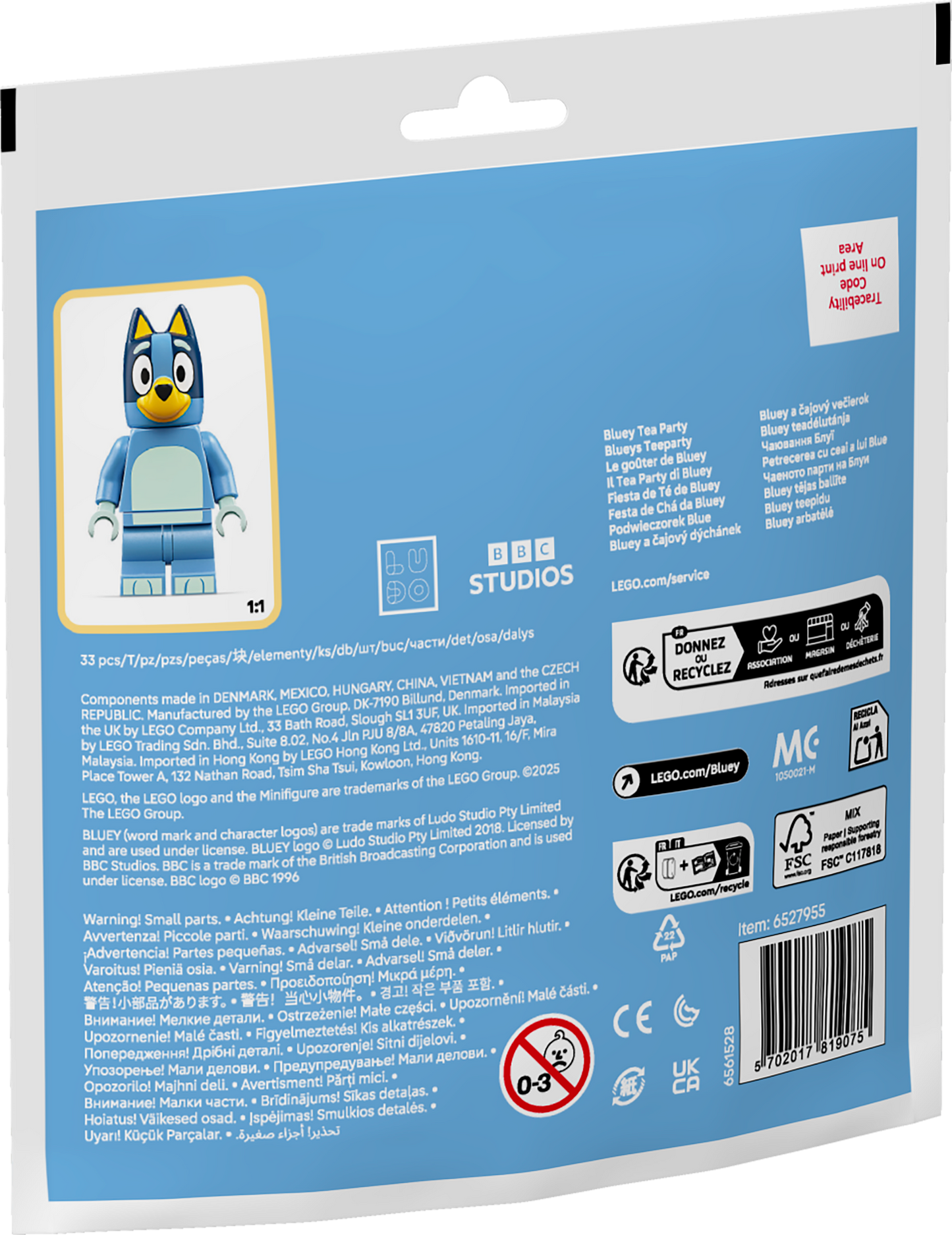 LEGO Bluey's theekransje 30687 Bluey