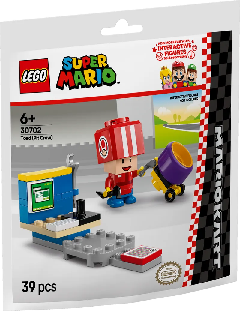 LEGO Toad pitstop 30702 SuperMario (Pre-Order: 1 maart)