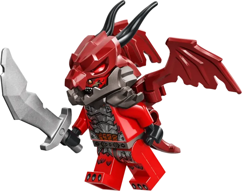 LEGO Bliksemtand Draak van Chaos 71832 Ninjago (Pre-Order: 1 maart)