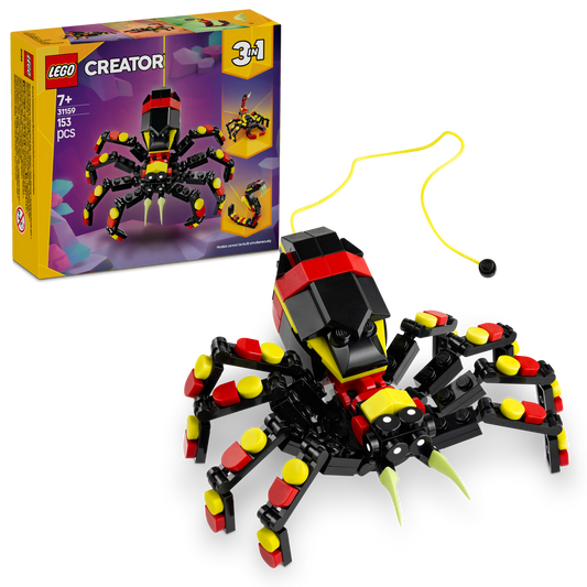 LEGO Wild Animals: Thrilling Spider 31159 Creator 3-in-1 (Pre-Order: January 1)