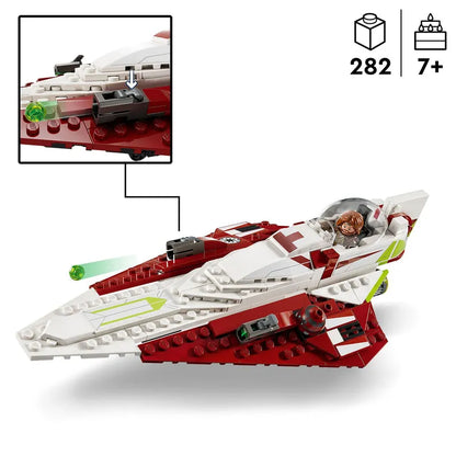 LEGO De Jedi Starfighter van Obi-Wan Kenobi 75333 StarWars