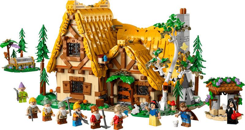 LEGO Huisje van Sneeuwwitje en de zeven dwergen 43242 Disney