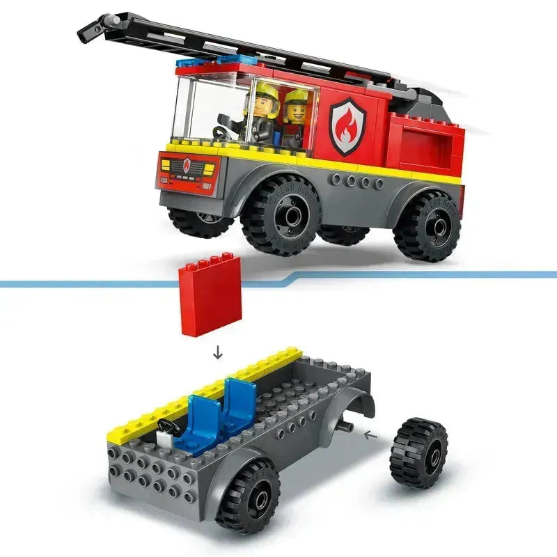 LEGO Brandweer ladderwagen 60463 City