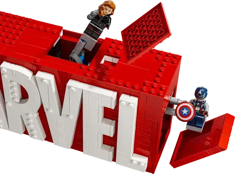 LEGO Marvel Logo and Figures 76313 Superheroes (Pre-Order: January 2025)