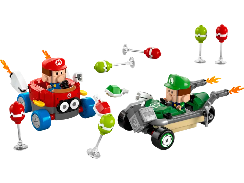 LEGO Mario Kart – Baby Mario vs. Baby Luigi 72034 SuperMario (Pre-Order: 1-2025)