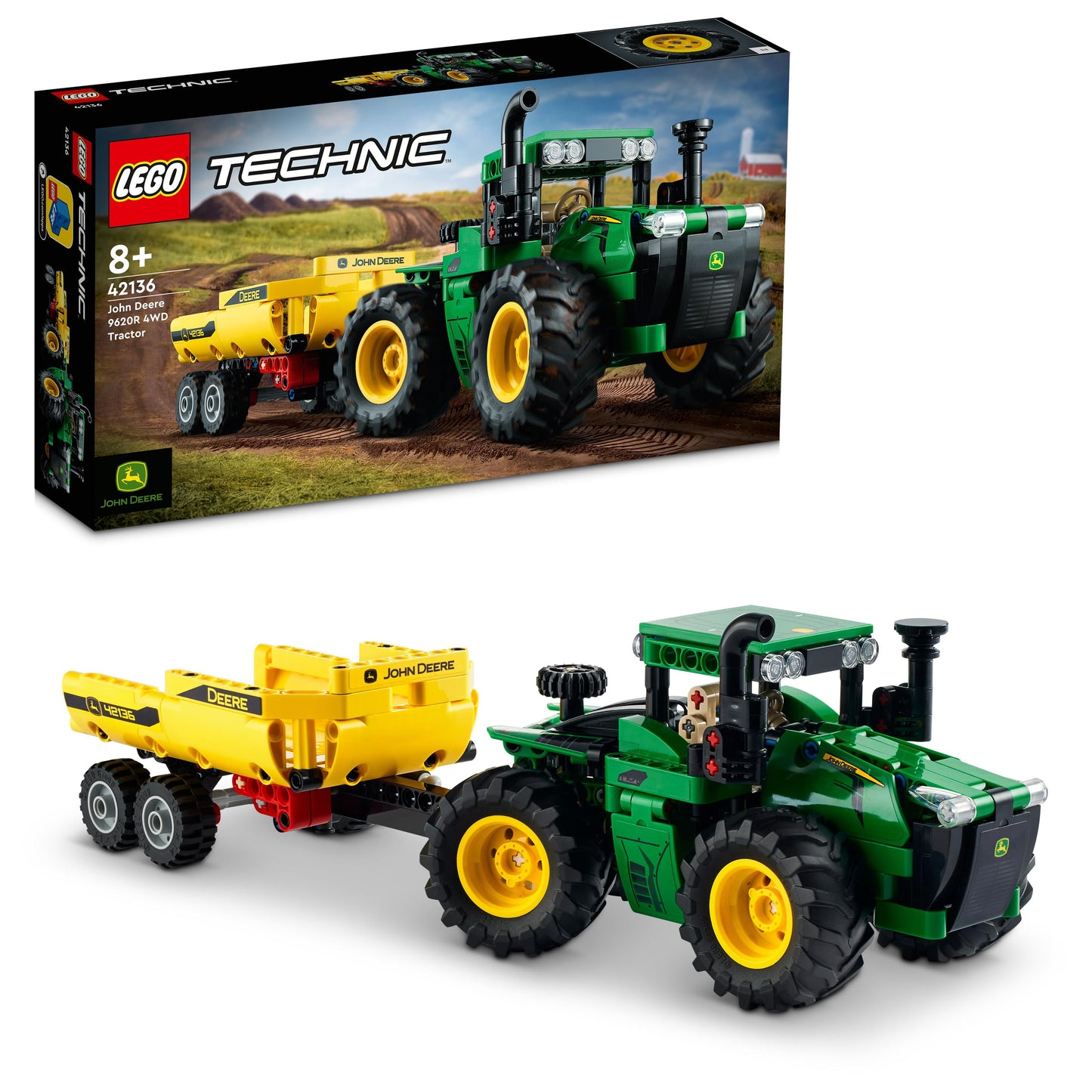 LEGO John Deere tractor 42136 Technic