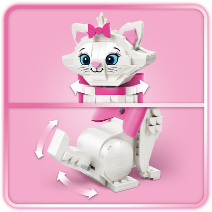 LEGO Disney De Aristokatten: Schattige Marie Bouwbaar Kat Speelgoed voor Kinderen 43286