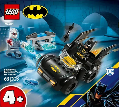 LEGO Batman &amp; Batmobile Vs Mr. Freeze 76301 Batman (Delivery: January 2025)