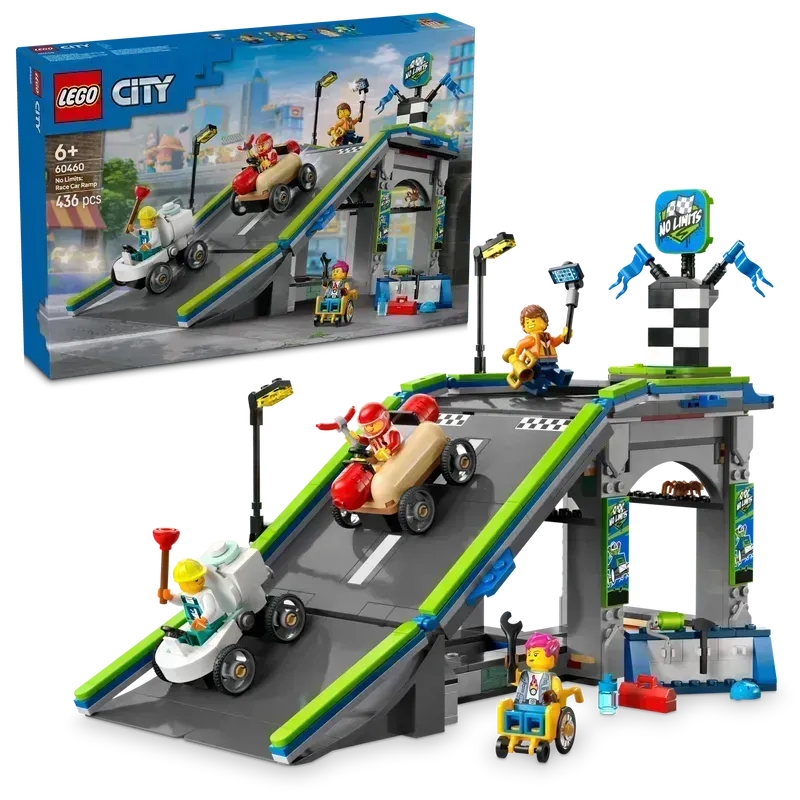 LEGO Snelle Schans voor raceauto's 60460 City