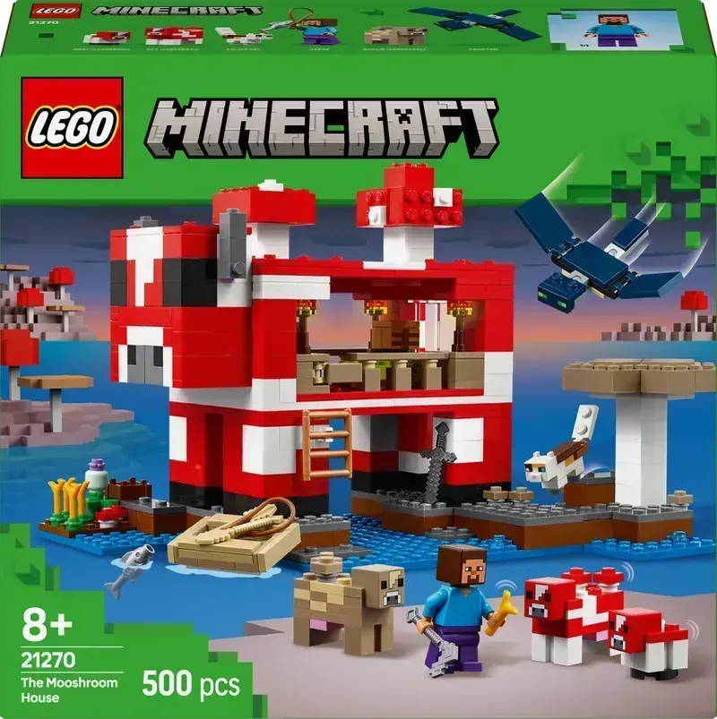 LEGO Het Paddestoelhuis 21270 Minecraft