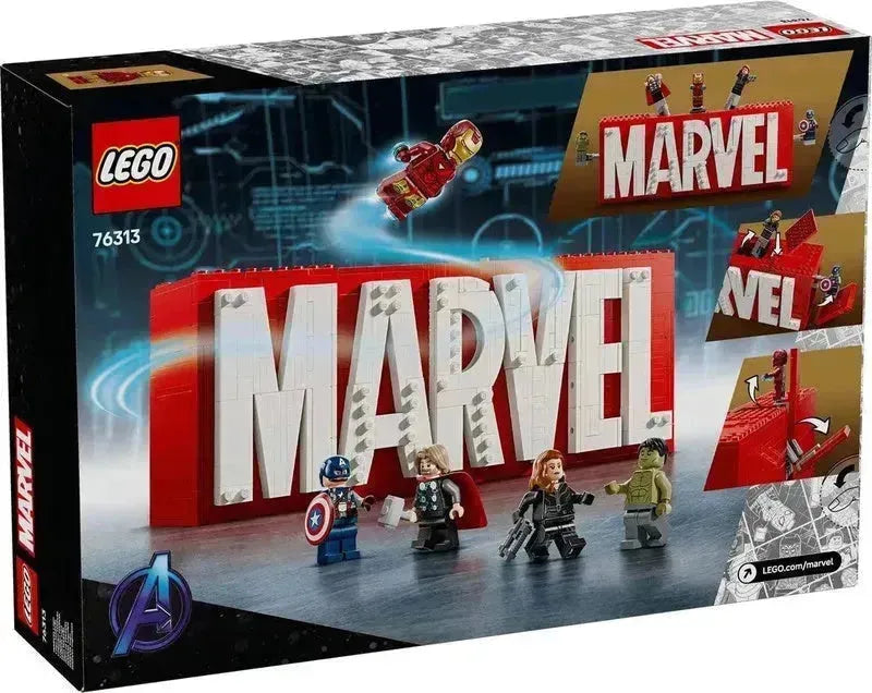 LEGO Marvel Logo and Figures 76313 Superheroes (Pre-Order: January 2025)