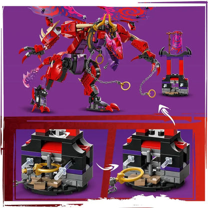 LEGO Bliksemtand Draak van Chaos 71832 Ninjago (Pre-Order: 1 maart)