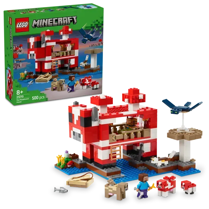 LEGO Het Paddestoelhuis 21270 Minecraft