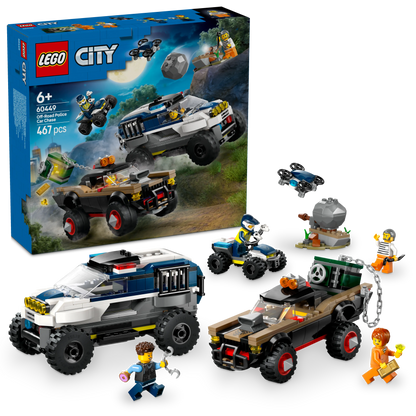 LEGO Offroad Politie Achtervolging 60449 City (Pre-Order: Maart 2025)