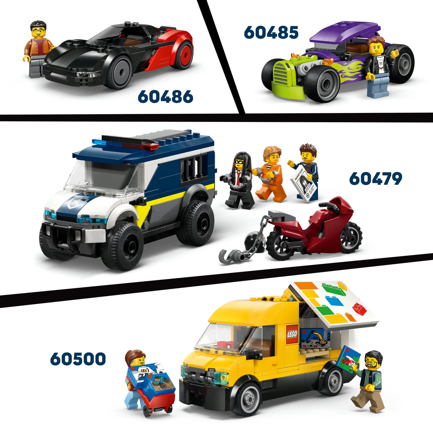 LEGO® City Snackbartruck - Bouw- en Speelset met Etensaccessoires om te Doen Alsof - 60488