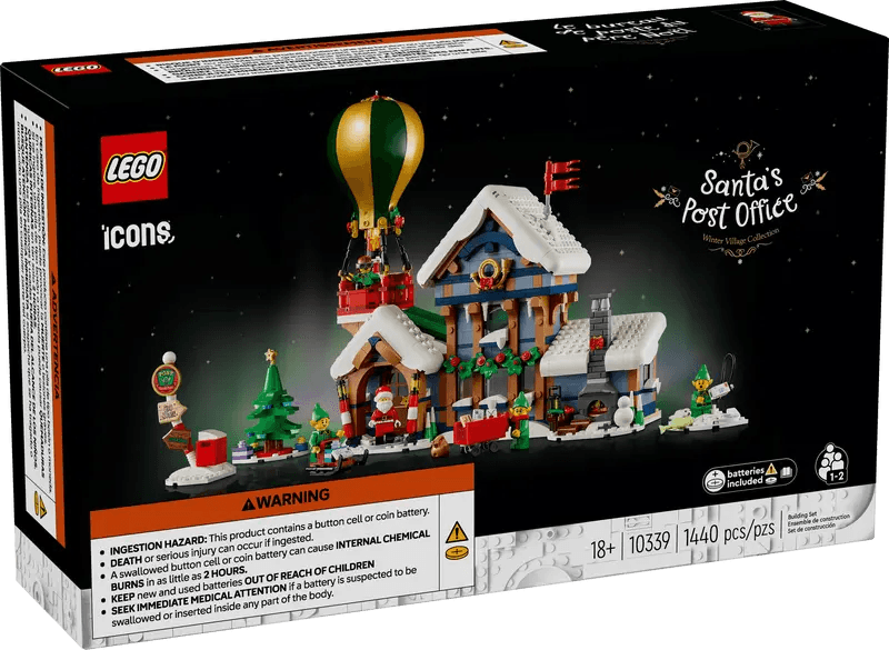 LEGO Santa's Post Office 10339 Icons (Pre-Order: expected 12/17)